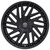 Edge Street 355B Wheels Rims 18x8 5x108 5x114.3 Gloss Black 40mm | 355B-8801440