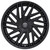 Edge Street 355B Wheels Rims 20x8.5 5x108 5x114.3 Gloss Black 40mm | 355B-2851440