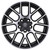 Edge Street 356Mb Wheels Rims 18x8 5x108 5x114.3 Gloss Black Machined Face 40mm | 356MB-8801440