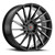 Revolution Racing Rr15 Wheels Rims 17x7.5 5x100 5x114.3 Black Machined 40mm | RR15-177550014+40BM