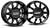 Ddc Dually The Ten Forged With Super Single Front Wheels Rims 22x8.25 8x210 Black Milled