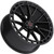 Tis 504B Wheels Rims 22x10 6x139.7 Gloss Black 24mm | 504B-2208324