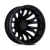 Fuel Dually D406 Catalyst  Wheels Rims 22x8.25 8x200 Matte Black W/ Gloss Black Lip -202mm