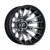 Fuel Dually D407 Catalyst  Wheels Rims 22x8.25 8x210 Chrome W/ Gloss Black Lip -221mm