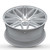 Road Force Rf13 Wheels Rims 22x10.5 Blank Custom Drilled Silver Polished 20mm | RF1322105BL+20SP