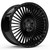 Road Force Rf35 Wheels Rims 22x10.5 5x130 Gloss Black 20mm | RF352210530+20B