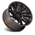 Fuel Fc405 Dynamo Wheels Rims 22x9.5 6x139.7 Matte Black W/ Gloss Bronze Lip 20mm | FC405MZ22956820