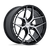 Niche Nc286 Riviera Wheels Rims 20x9 5x114.3 Gloss Black W/ Machined Face 35mm | NC286BD20901235