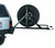 Warn Mounts to 62947 Rear Bumper; Up to 37 Inch Tire; Black; Steel; Direct-Fit | BCSQ 63253