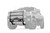 Warn Application specific brackets for the GMC Sierra 2500HD and 3500HD Part 1 of 2 required items for the WARN Trans4mer system Requires 107650 winch carrier Maximum approved winch capacity is 12K | BCSQ 107525