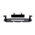 Warn Black fairlead mounting plate that fills gap in factory bumper; features stanchions for winch rope and hook and license plate mounting bracket | BCSQ 102222