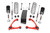 Rough Country 35 Inch Lift Kit - N3 Struts - Forged UCAs RED - Chevy/GMC SUV 1500 (07-20) | DHTP 19332RED