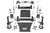 Rough Country 6 Inch Lift Kit - Chevy Silverado 1500 2WD (2025-2026) | DHTP 111430
