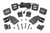 Rough Country LED Light Kit - Front Mount - 2" Black Pair - Polaris XPEDITION ADV 5 | DHTP 93301