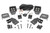 Rough Country LED Light Kit - Front Mount - 2" Black Pair - White DRL - Polaris XPEDITION ADV 5 | DHTP 93302