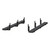 Luverne 415078-401734 Grip Step Black Aluminum 78-Inch Truck Running Boards, Select Ford F-250, F-350, F-450, F-550 Super Duty | FTNF 415078-401734