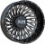 Xm Offroad Dually Xm-901 Wheels Rims 24x8.25 8x165.1 Black Milled -221mm