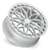 Katana Kr12 Wheels Rims 17x7.5 5x108 Gloss Silver Machined 40mm | KR12-177558GSF
