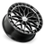 Katana Kr12 Wheels Rims 18x8 5x120 Gloss Black Machined 40mm | KR12-188045GBF