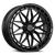 Katana Kr12 Wheels Rims 20x8.5 5x105 Matte Black 40mm | KR12-208556MB