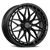 Katana Kr12 Wheels Rims 20x8.5 5x108 Matte Black 40mm | KR12-208558MB