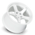 Katana Hr05 Wheels Rims 18x8.5 5x120 Gloss White 35mm | HR05-188545GW
