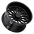 Lock Extreme Rampage Wheels Rims 22x10 5x127 5x139.7 Gloss Black 18mm | RAMPAGE-22121GB
