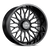 Lock Extreme Rampage Wheels Rims 22x10 8x165.1 Gloss Black Milled 18mm | RAMPAGE-22186GBM