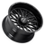 Lock Extreme Rampage Wheels Rims 22x10 8x165.1 Gloss Black Milled 18mm | RAMPAGE-22186GBM