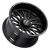 Lock Extreme Rampage Wheels Rims 22x10 8x180 Gloss Black Milled 18mm | RAMPAGE-22188GBM