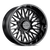 Lock Extreme Bandit Wheels Rims 22x10 8x170 Gloss Black 18mm | BANDIT-22187GB