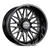 Lock Extreme Apex Wheels Rims 22x12 8x170 Gloss Black Milled 44mm | APEX-22287GBM