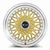 Vors Vr3 Wheels Rims 15x8 4x98 Gold W/ Machined Lip 32mm | VR0315708H32GD-498