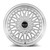 Vors Vr3 Wheels Rims 16x8 4x98 Silver W/ Machined Face 30mm | VR0316708H30S-498