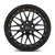Vors Vr8 Wheels Rims 17x8 5x105 Black W/ Gold Rivets 35mm | VR081780xxx35GB-505