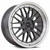 Vors Vr8 Wheels Rims 18x8 4x100 Hyper Black W/ Machined Lip & Chrome Rivets 35mm | VR081880xxx35HB-400