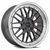 Vors Vr8 Wheels Rims 18x8 5x100 Hyper Black W/ Machined Lip & Chrome Rivets 35mm | VR081880xxx35HB-500