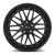 Vors Vr8 Wheels Rims 18x9 5x105 Black W/ Gold Rivets 35mm | VR081890xxx20GB-50535