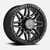 Artem Grimlock Wheels Rims 20x9 6x139.7 Satin Black W/ Gloss Black Ring -12mm | AB1-209061397-12SBFGBR