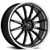Modern Luxury Mlf14 Wheels Rims 22x8.5 5x114.3 Gloss Black W/ Stainless Lip 35mm | MLF14-2285511435112+35GBSL