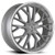 Modern Luxury Mlf15 Wheels Rims 22x8.5 5x112 Brushed Silver W/ Stainless Lip 38mm | MLF15-22855112+38BRSL