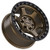 Dropstars 604Bzb Wheels Rims 20x10 6x135 6x139.7 Satin Bronze W/ Black Ring -19mm | 604BZB-2106819