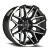Vision 305 Rekluse Wheels Rims 20x10 6x135 Gloss Black Machined Face -25mm | 305-20036GBMF-25