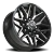 Vision 305 Rekluse Wheels Rims 20x10 8x170 Gloss Black Machined Face -25mm | 305-20070GBMF-25