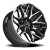 Vision 305 Rekluse Wheels Rims 22x10 6x135 Gloss Black Machined Face -19mm | 305-22036GBMF-19