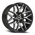 Vision 305 Rekluse Wheels Rims 22x10 5x139.7 Gloss Black Machined Face -19mm | 305-22085GBMF-19