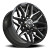 Vision 305 Rekluse Wheels Rims 20x9 8x170 Gloss Black Machined Face -12mm | 305-2970GBMF-12