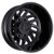 Tis Dually 544B  Wheels Rims 17x6.5 8x210 Gloss Black -140mm
