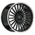 Koko Kuture Parlato Wheels Rims 22x9 5x114.3 Gloss Black Center / Polished Lip 30mm | KK-2290F30KOPARBPR