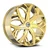 Azara Aza-541 Wheels Rims 18x8 5x100 5x114.3 Nano Gold 35mm | AZA-5411882335NG